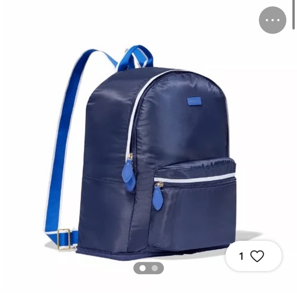 Paravel Foldable Travel Navy Blue Backpack - Picture 1 of 11